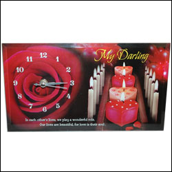 "Love Message with Clock code -138-002 - Click here to View more details about this Product